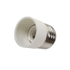 Adaptador / conversor para bombillas E14 a E27