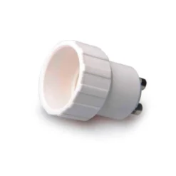 Adaptador / conversor para bombillas E14 a GU10