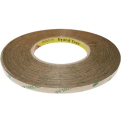 Adhesivo 3M para tiras y perfiles LED, 10mm, rollo 100m