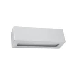 Aplique de cerámica VEGA gris, E27