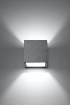 Aplique de hormigón QUAD, G9