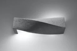 Aplique de hormigón SIGMA, E27