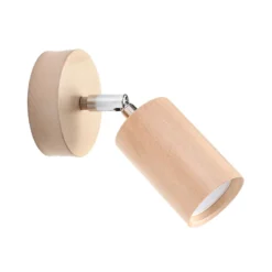Aplique de madera BERG para pared, GU10