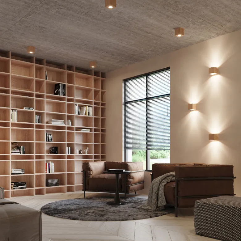 Aplique de Madera QUAD, G9