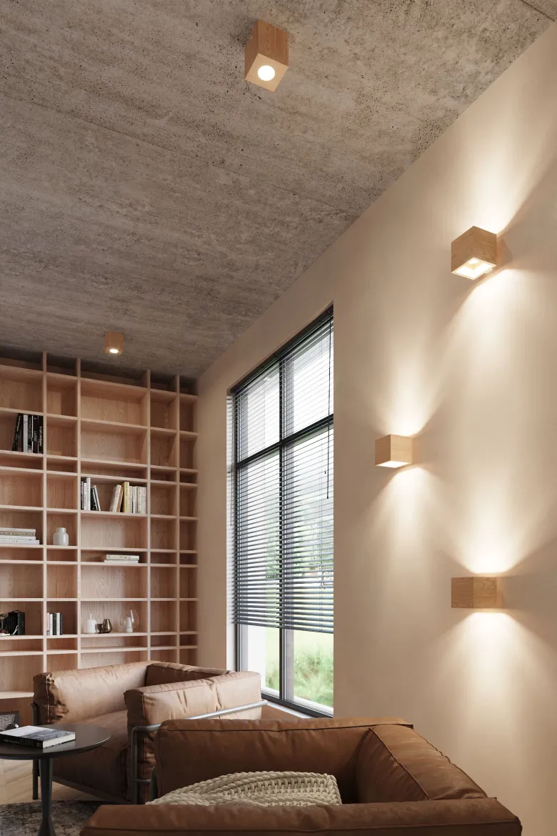 Aplique de Madera QUAD, G9