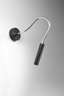 Aplique de pared AXIL negro, G9