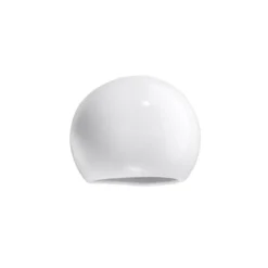 Aplique de pared barnizado GLOBE blanco brillo
