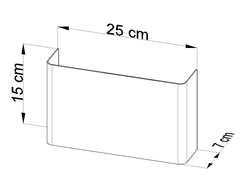 Aplique de pared COPERTURA, G9