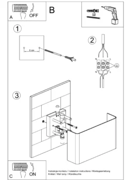 Aplique de pared COPERTURA, G9