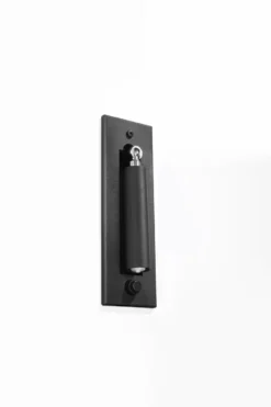 Aplique de pared ENIF negro, G9