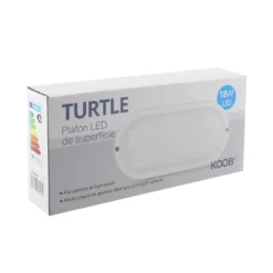 Aplique de pared Led TURTLE 18W, 230mm