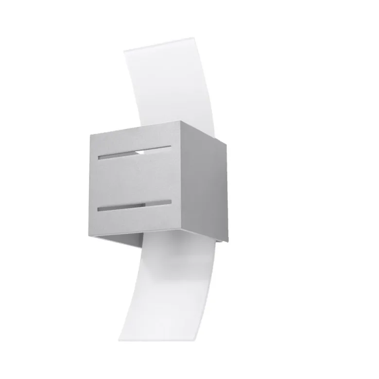 Aplique de pared LORETO gris, G9