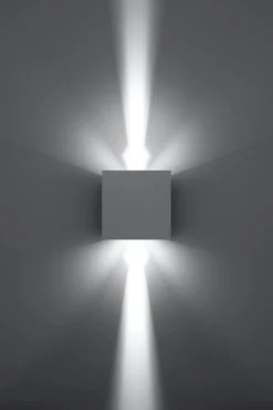 Aplique de pared LUCA LED 6w, blanco, IP54