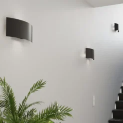 Aplique de pared MAGNUS negro, G9