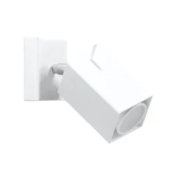 Aplique de pared MERIDA blanco, GU10