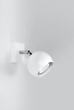 Aplique de pared OCULARE blanco, GU10