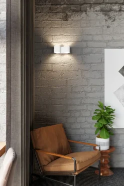 Aplique de pared ORBIS 2 blanco, G9