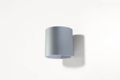 Aplique de pared ORBIS 1 gris, G9