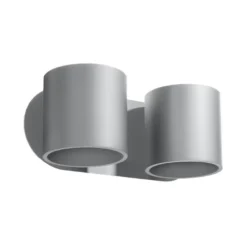 Aplique de pared ORBIS 2 gris, G9
