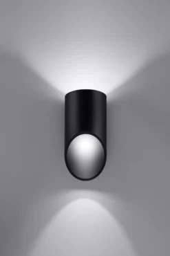 Aplique de pared PENNE 20 negro, G9