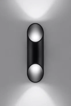 Aplique de pared PENNE 30 negro, G9