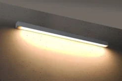 Aplique de pared PINNE LED 115 gris, 31W