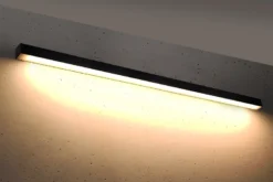 Aplique de pared PINNE LED 145 negro, 31W