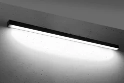 Aplique de pared PINNE LED 145 negro, 31W