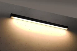 Aplique de pared PINNE LED 115 negro, 31W
