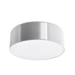 Aplique de techo ARENA gris, E27