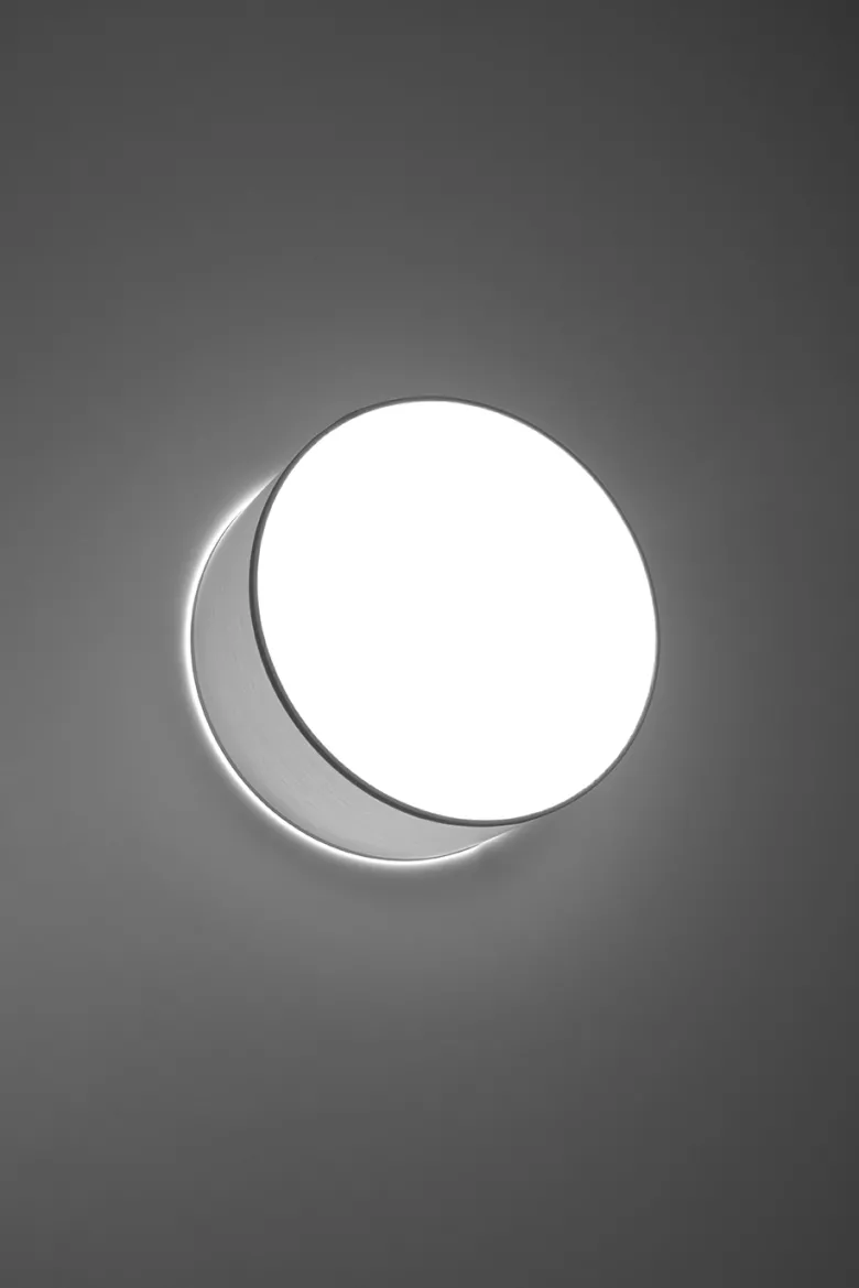 Aplique de techo ARENA gris, E27