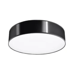Aplique de techo ARENA 45 negro, E27