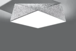 Aplique de techo HEXA 45 silver