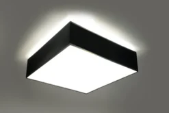 Aplique de techo HORUS 35 negro, E27