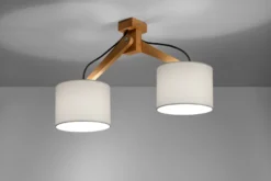 Aplique de techo LEGNO 2, E27