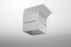 Aplique de techo LOBO gris, G9