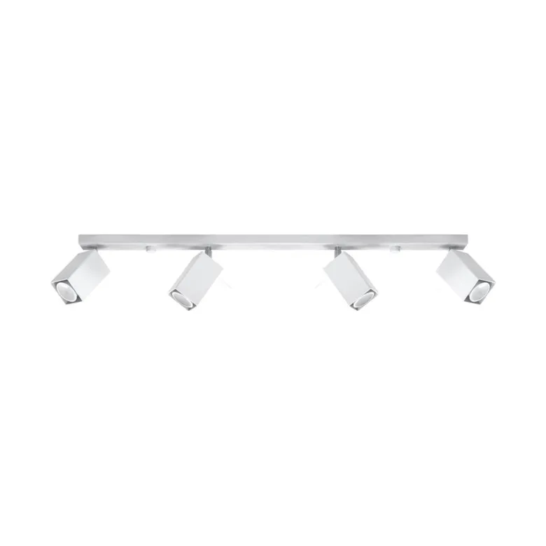 Aplique de techo MERIDA 4L blanco, GU10