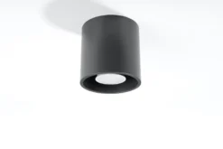 Aplique de techo ORBIS 1 antracita, GU10