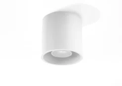 Aplique de techo ORBIS 1 blanco, GU10