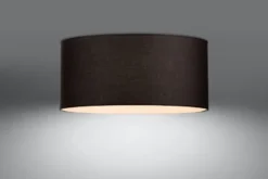 Aplique de techo OTTO 60, negro, E27
