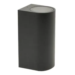 Aplique Led GARLUX R Housing 2xGU10, Negro