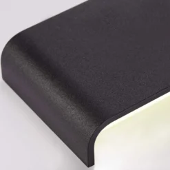 Aplique Led KLAN 720, 24W, negro