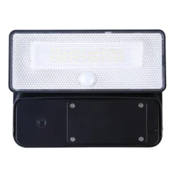 Aplique LED SOLAR TAZ 50W, sensor PIR, batería reemplazable, x2Litio 3,7V - 2200mAH