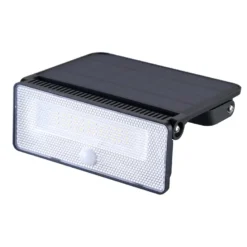 Aplique LED SOLAR TAZ 50W, sensor PIR, batería reemplazable, x2Litio 3,7V - 2200mAH