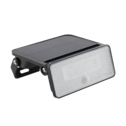 Aplique LED SOLAR TAZ 30W, sensor PIR, batería reemplazable, Litio 3,7V - 2000mAH