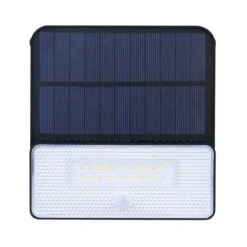 Aplique LED SOLAR TAZ 30W, sensor PIR, batería reemplazable, Litio 3,7V - 2000mAH