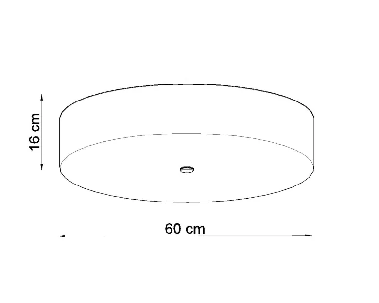 Aplique para techo SKALA 60 blanco, E27
