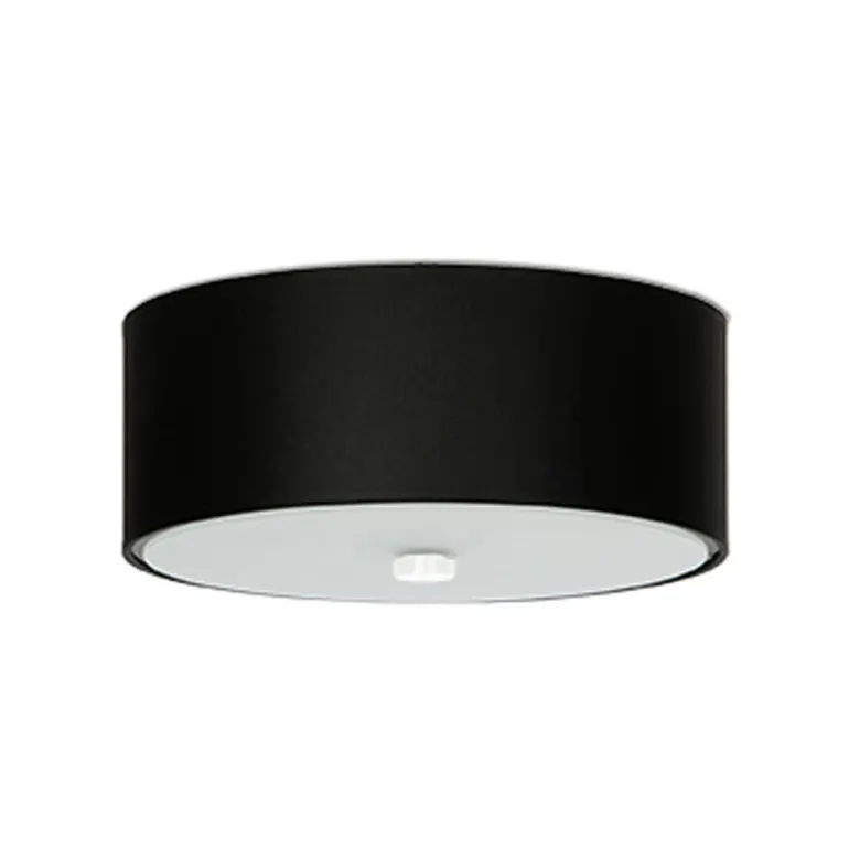 Aplique para techo SKALA 30 negro, E27