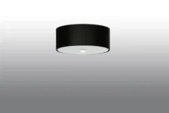 Aplique para techo SKALA 30 negro, E27