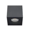 ARKOI Housing GU10, Aplique cuadrado techo negro